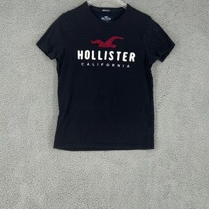Hollister black muscle fit T shirt 100% cotton